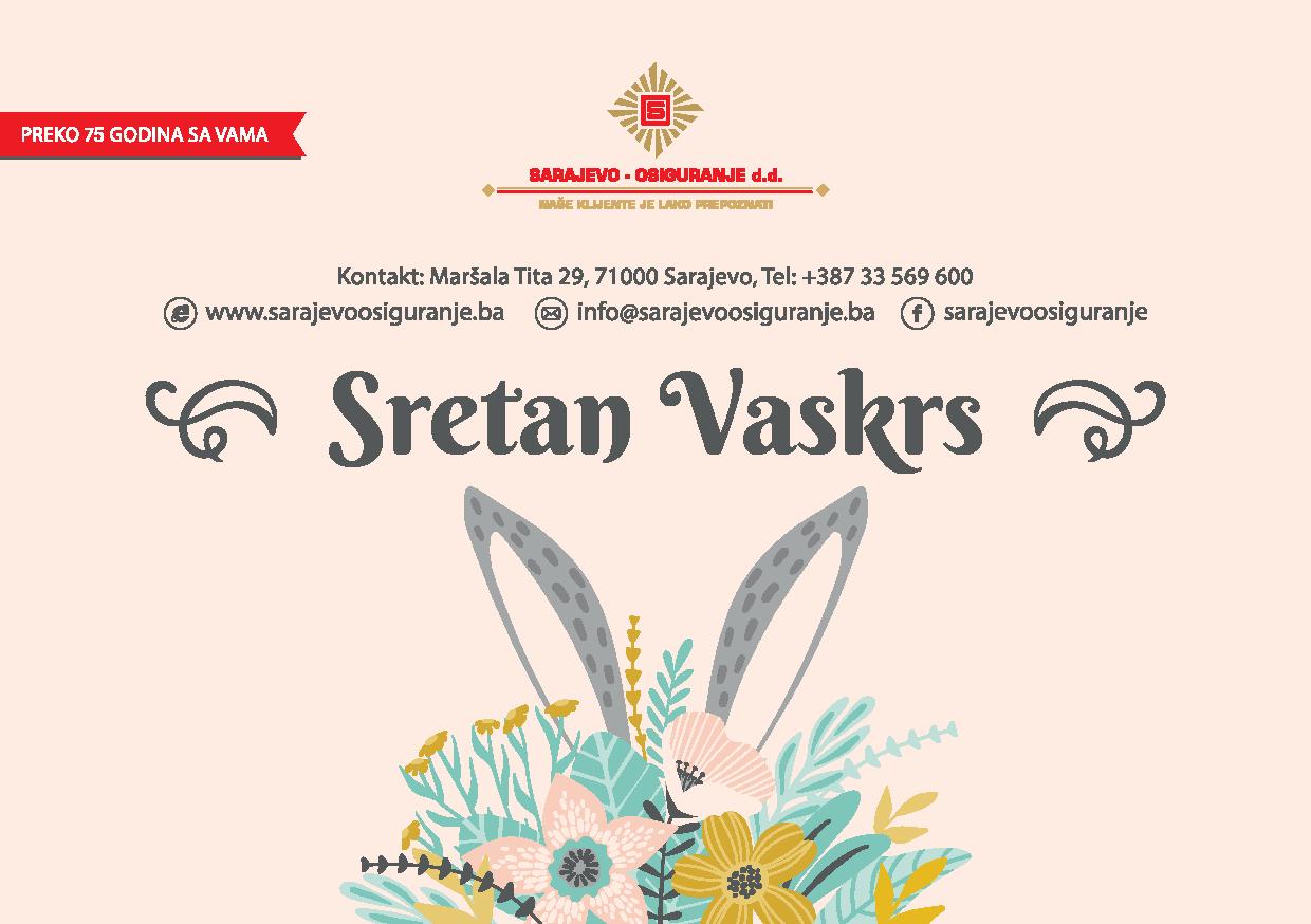 Vaskršnja čestitka